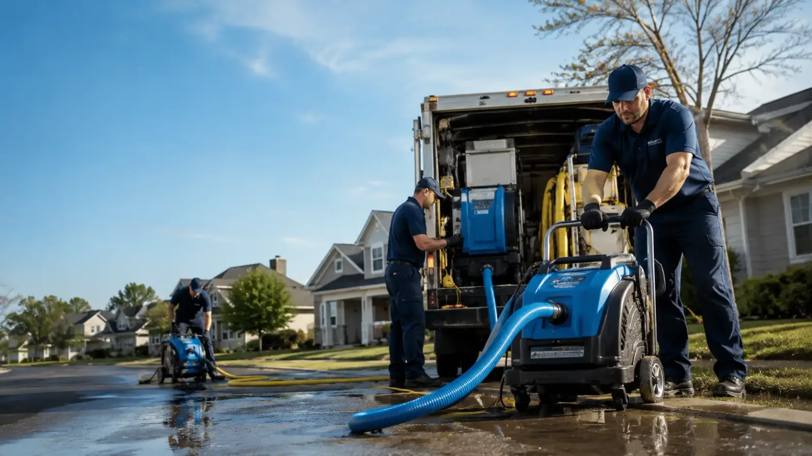 Flood Damage Cleanup in Wickett, TX